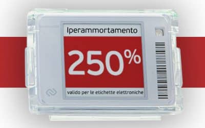 Iperammortamento 250% valido per le etichette elettroniche e le soluzioni di comunicazione MIMA